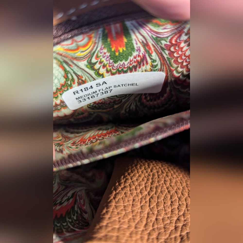 Dooney & Bourke Medium flap satchel - Picture 7 of 7